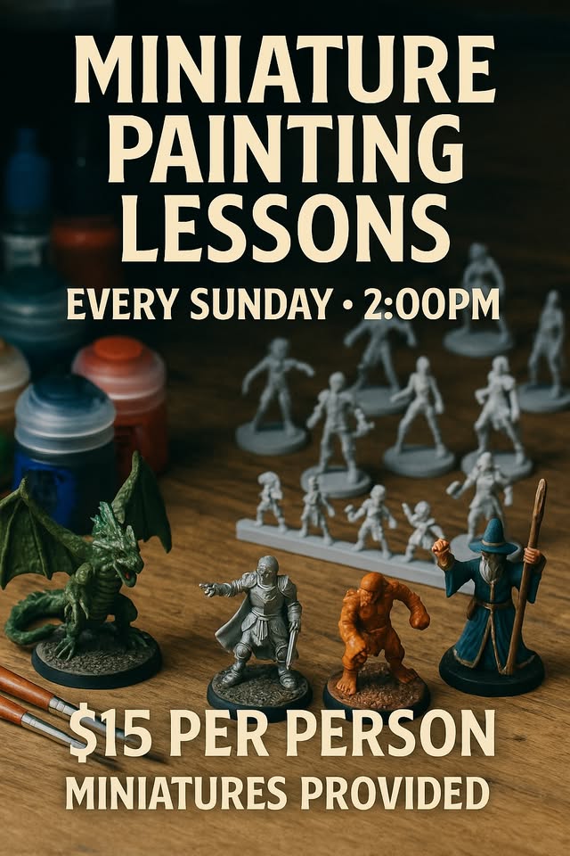 Miniature Paint Lessons!
