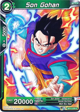 Son Gohan (Verde) (BT11-076) [Línea de sangre bermellón] 