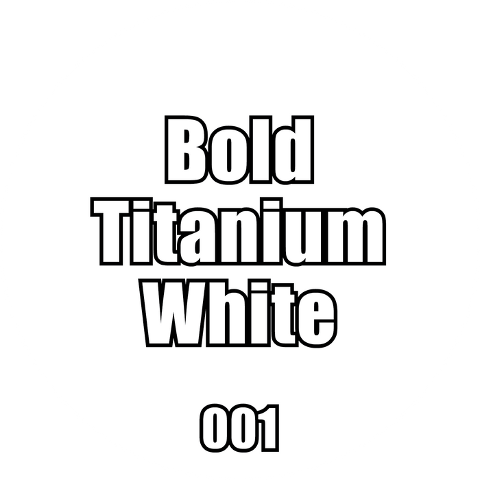 Pro Acryl Bold Titanium White - 001