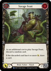 Savage Feast (Azul) [U-WTR016] (Bienvenido a Rathe Unlimited) Ilimitado Normal 