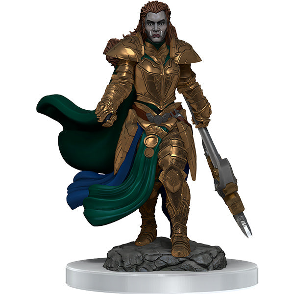 D&D Nolzur's Marvelous Miniatures: Unpainted Minis- Wave 20- Orc Fighter Female