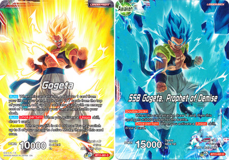 Gogeta // SSB Gogeta, Profeta de la Muerte (BT11-001) [Vermilion Bloodline 2da edición] 