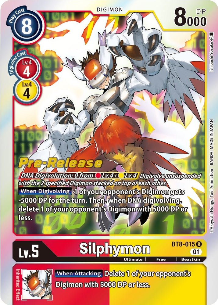 Silphymon [BT8-015] [Nuevas tarjetas de prelanzamiento del Despertar] 