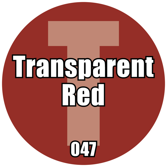 Pro Acryl Transparent Red - 047