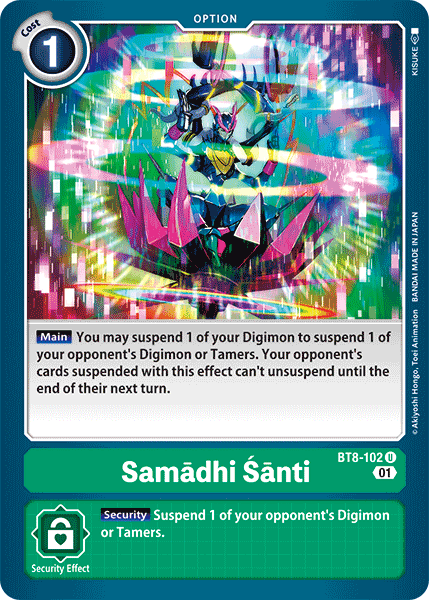 Samadhi Santi [BT8-102] [Nuevo despertar] 