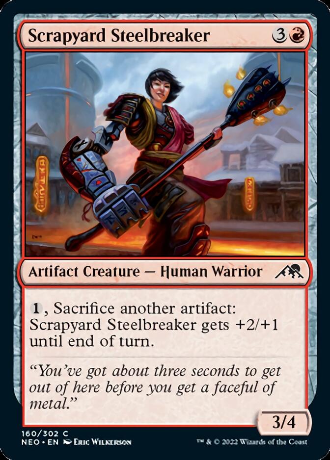 Scrapyard Steelbreaker [Kamigawa: Dinastía Neón] 