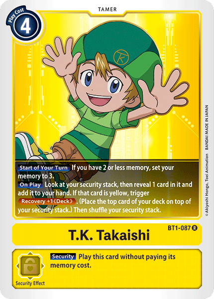 TK Takaishi [BT1-087] [Lanzamiento de refuerzo especial Ver.1.0] 
