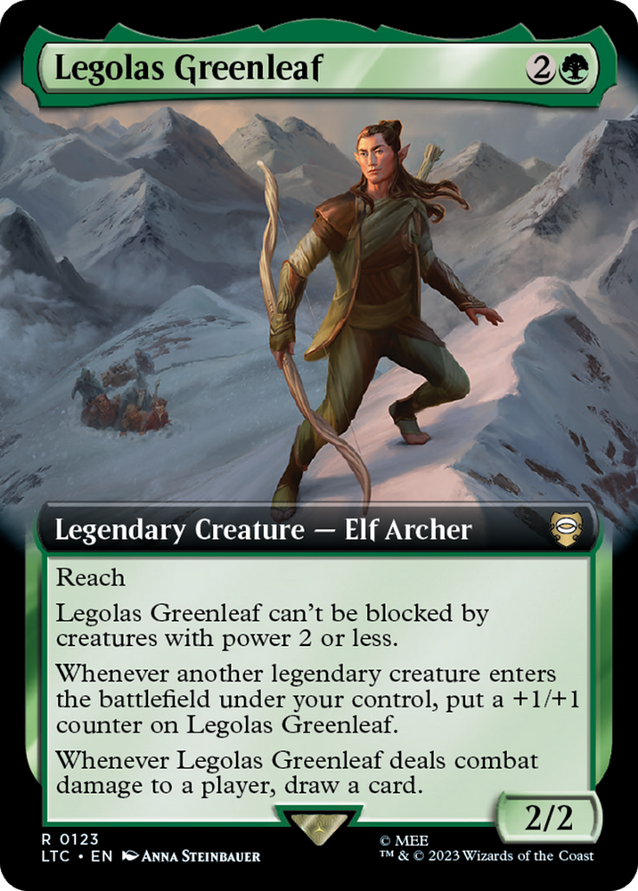 Legolas Greenleaf (Arte extendido) [El Señor de los Anillos: Tales of Middle-Earth Commander] 