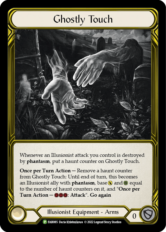 Ghostly Touch (Dorado) [FAB085] (Promoción) Lámina fría 
