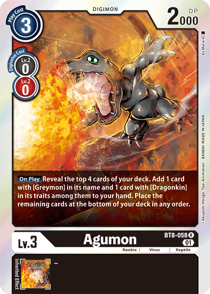 Agumon [BT8-058] [Nuevo despertar] 