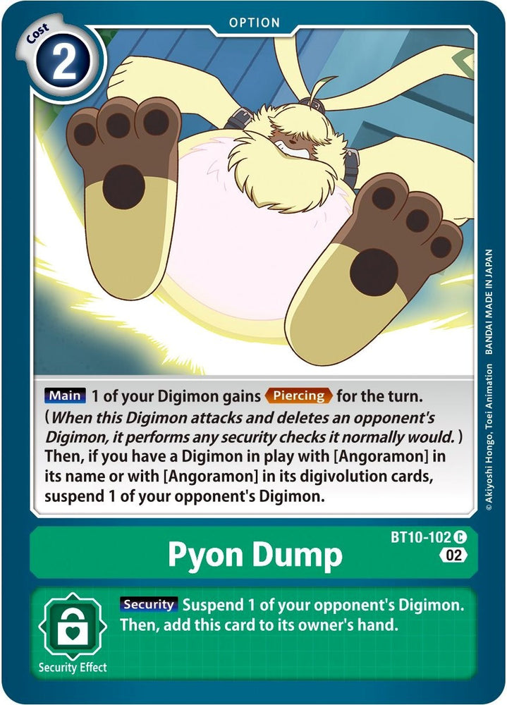 Pyon Dump [BT10-102] [Encuentro con Xros] 