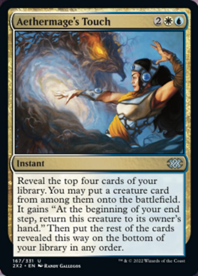 Toque de Aethermage [Double Masters 2022] 