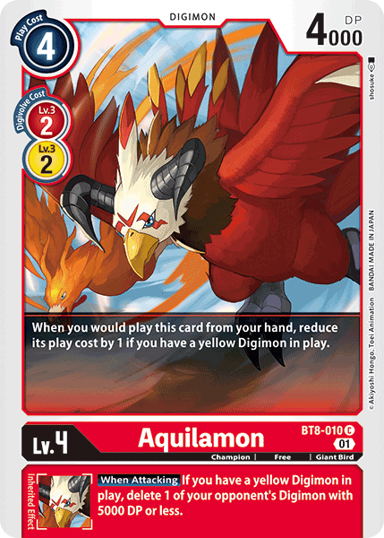 Aquilamon [BT8-010] [Nuevo despertar] 