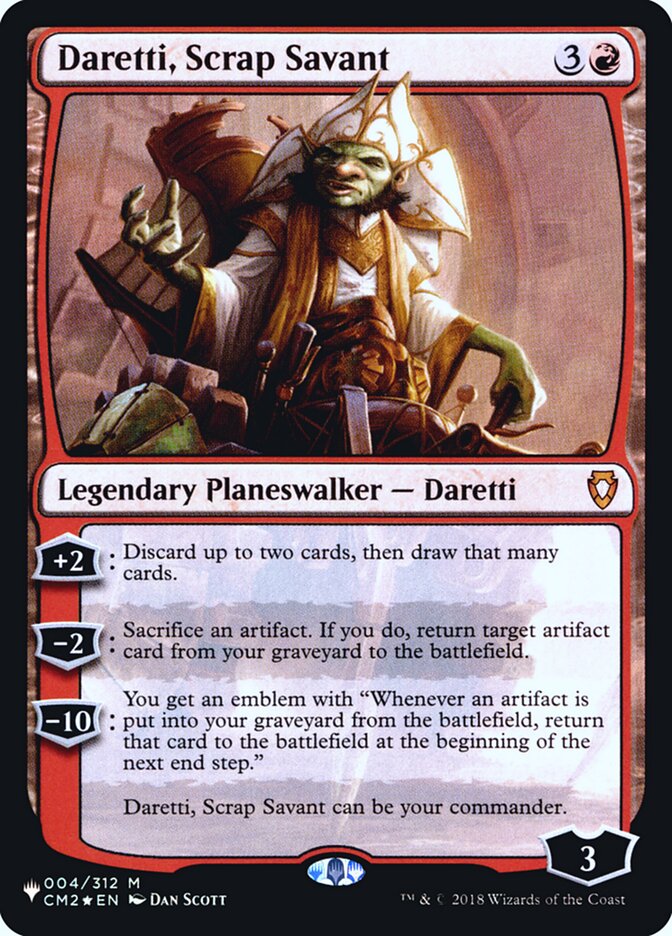 Daretti, Scrap Savant [Guarida secreta: cara gano, cruz tú pierdes] 