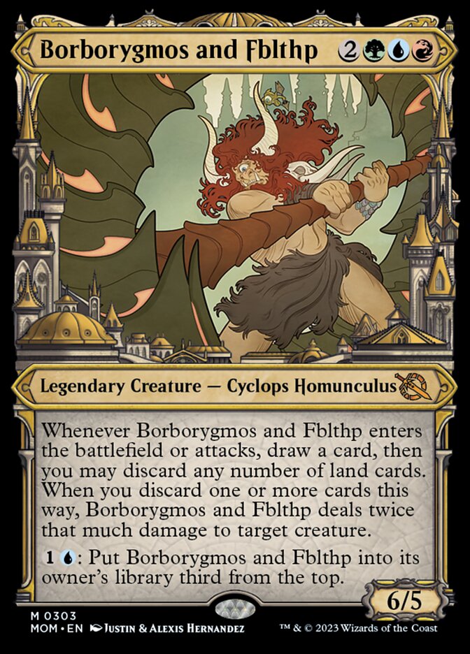 Borborygmos y Fblthp (Showcase Planar Booster Fun) [Marcha de la máquina] 