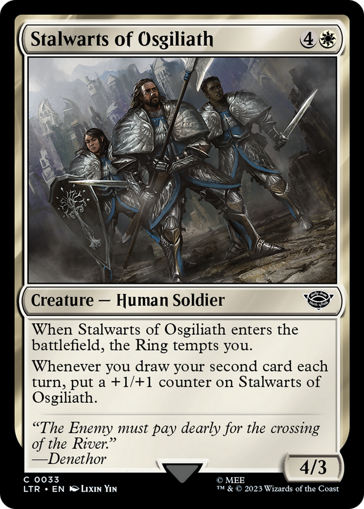 Incondicionales de Osgiliath [El Señor de los Anillos: Cuentos de la Tierra Media] 