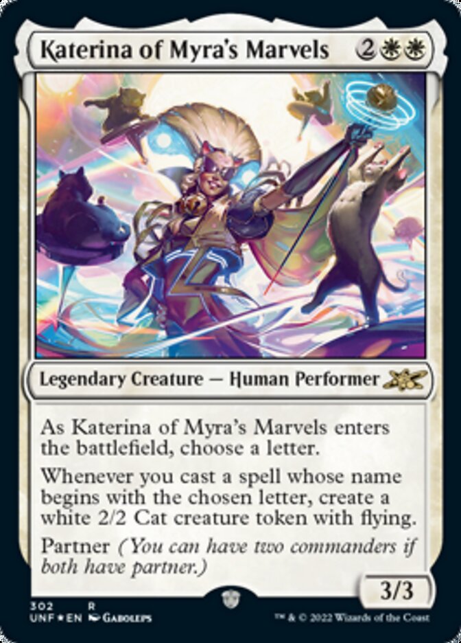 Katerina de las maravillas de Myra (Galaxy Foil) [Unfinity] 