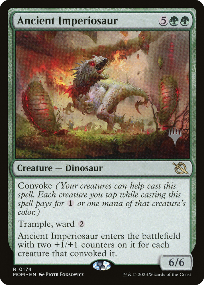 Antiguo Imperiosaur (Paquete promocional) [Promociones de March of the Machine] 