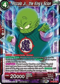 Piccolo Jr., the King's Scion (Paquete de torneos de la serie Unison Warrior Vol.3) (P-273) [Tarjetas de promoción de torneos] 