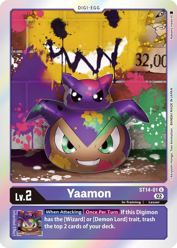 Yaamon [ST14-01] [Mazo de inicio: Conjunto de mazo avanzado de Beelzemon] 