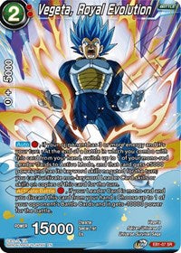 Vegeta, Evolución real (EB1-07) [Aumento de evolución de batalla] 