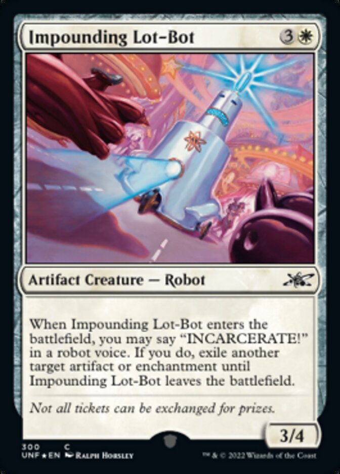 Incautación de Lot-Bot (Galaxy Foil) [Unfinity] 