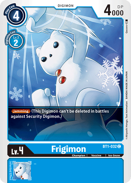 Frigimon [BT1-032] [Lanzamiento de refuerzo especial Ver.1.0] 