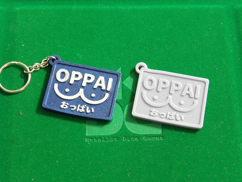 3D Printed OPPAI Keychain