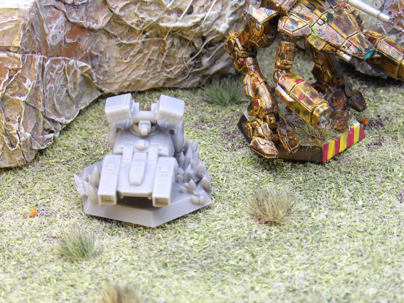 3D Printed GDI Hover Tank