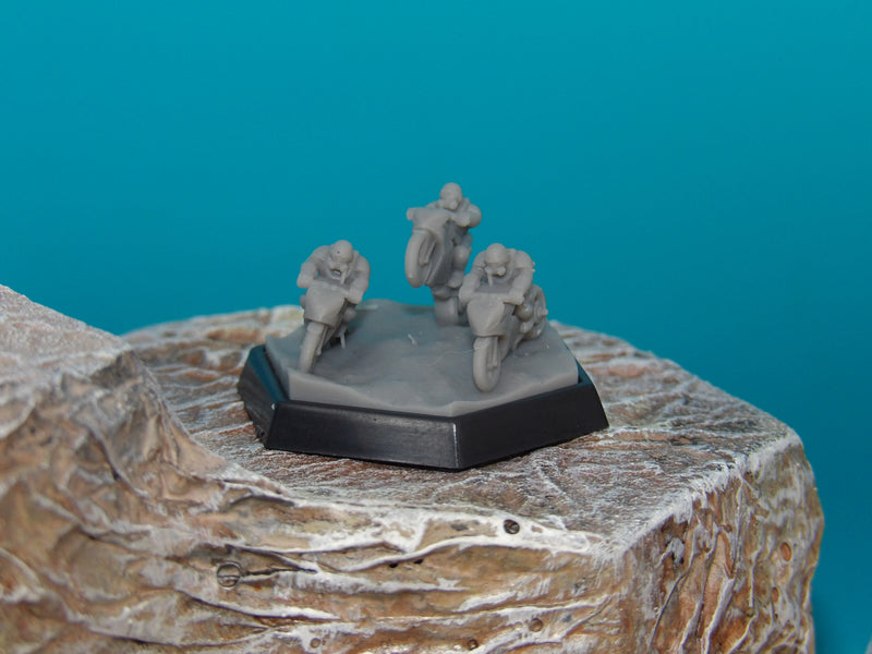 3D Printed Motorized Infantry Models