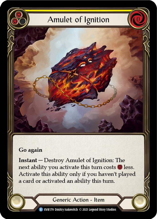 Amuleto de ignición [EVR179] (Everfest) 1.ª edición Cold Foil 