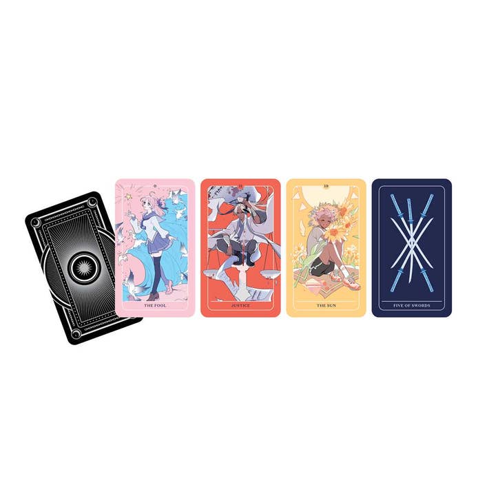 Anime Tarot Deck and Guidebook By Natasha Yglesias