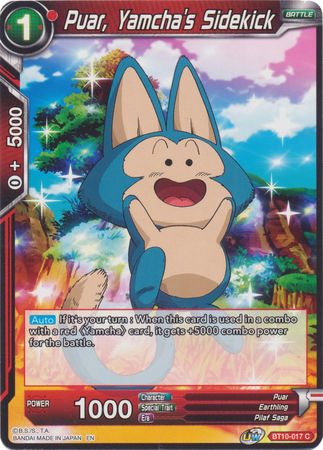 Puar, el compañero de Yamcha (BT10-017) [Rise of the Unison Warrior 2.a edición] 