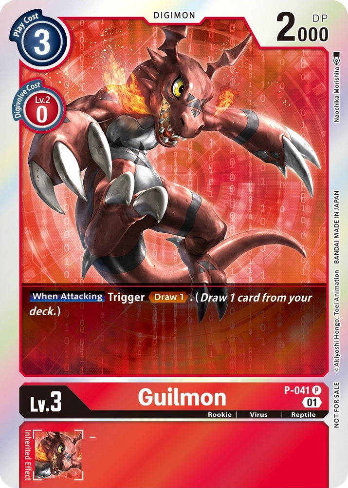 Guilmon [P-041] (Gen Con 2022) [Tarjetas promocionales] 