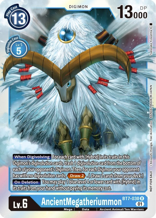 AncientMegatheriummon [BT7-030] (Paquete de eventos 3) [Promociones de próxima aventura] 