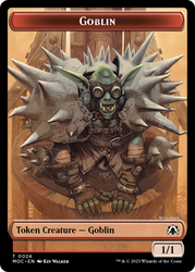 Duende // Ficha de doble cara Eldrazi [Fichas de Comandante de la Marcha de la Máquina] 
