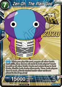 Zen-Oh, el dios llano (BT2-060) [Tarjetas de promoción de torneos] 