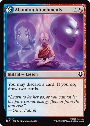 Abandon Attachments [Avatar: The Last Airbender]