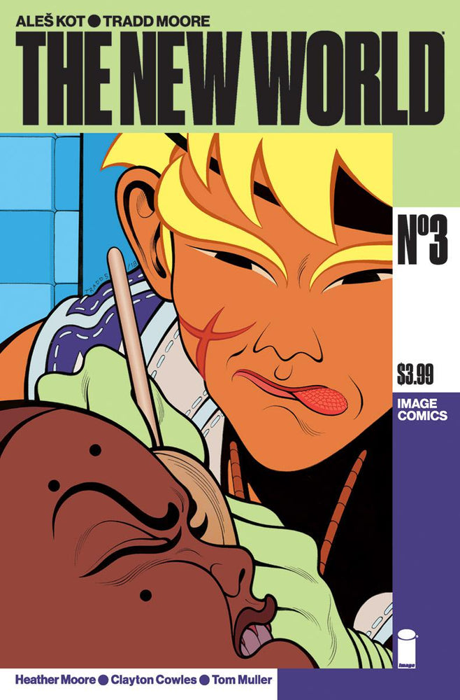 The New World #3 (2018) B- Variant Cover