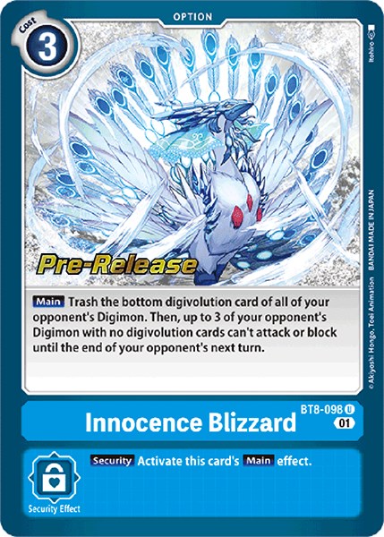 Innocence Blizzard [BT8-098] [Nuevas tarjetas de prelanzamiento de Awakening] 