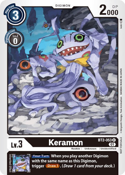 Keramon [BT2-053] (Tamer Party Vol. 3) [Lanzamiento de promociones especiales de refuerzo] 