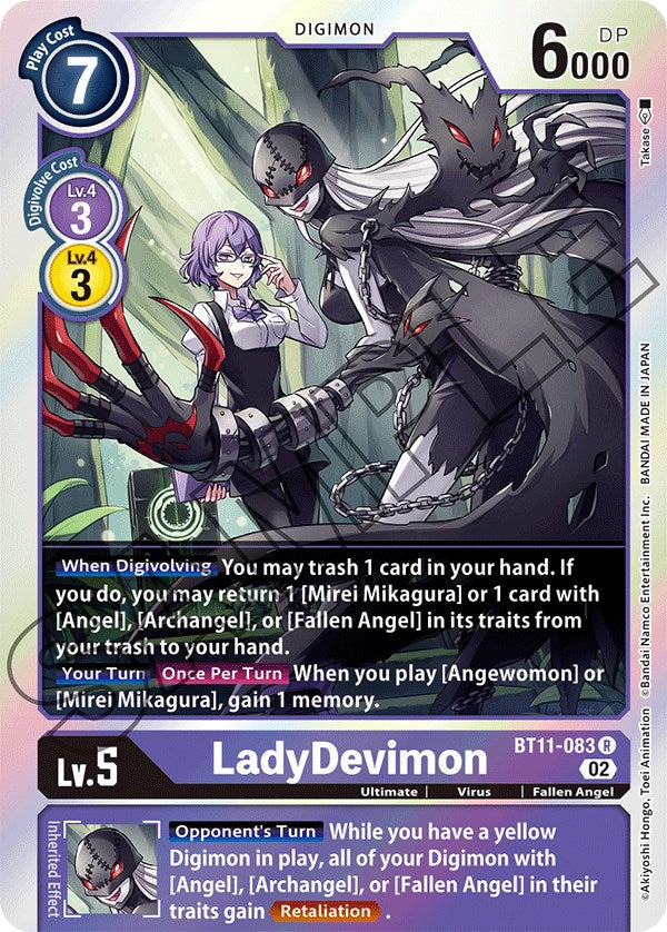 LadyDevimon [BT11-083] [Fase dimensional] 