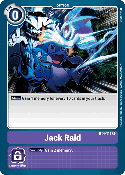 Jack Raid [BT4-111] [Gran leyenda] 