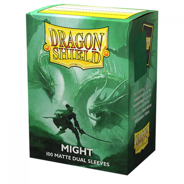 Dragon Shield: Fundas estándar de 100 ct - Might (doble mate) 