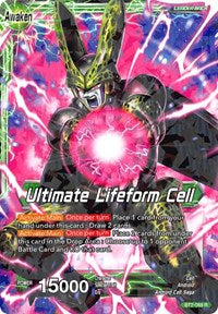 Cell // Ultimate Lifeform Cell (Paquete de cartas grandes 2018) (BT2-068) [Tarjetas de promoción] 