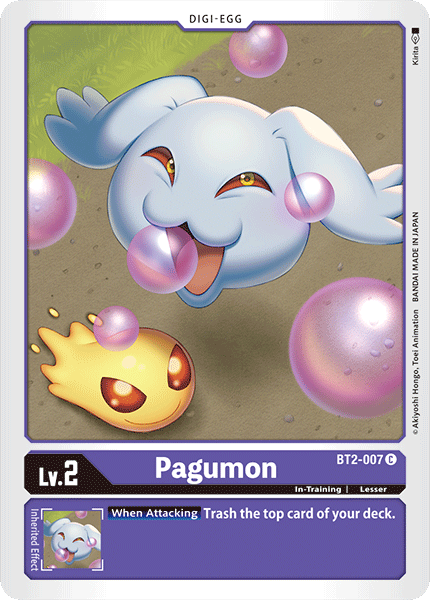 Pagumon [BT2-007] [Lanzamiento de refuerzo especial Ver.1.0] 