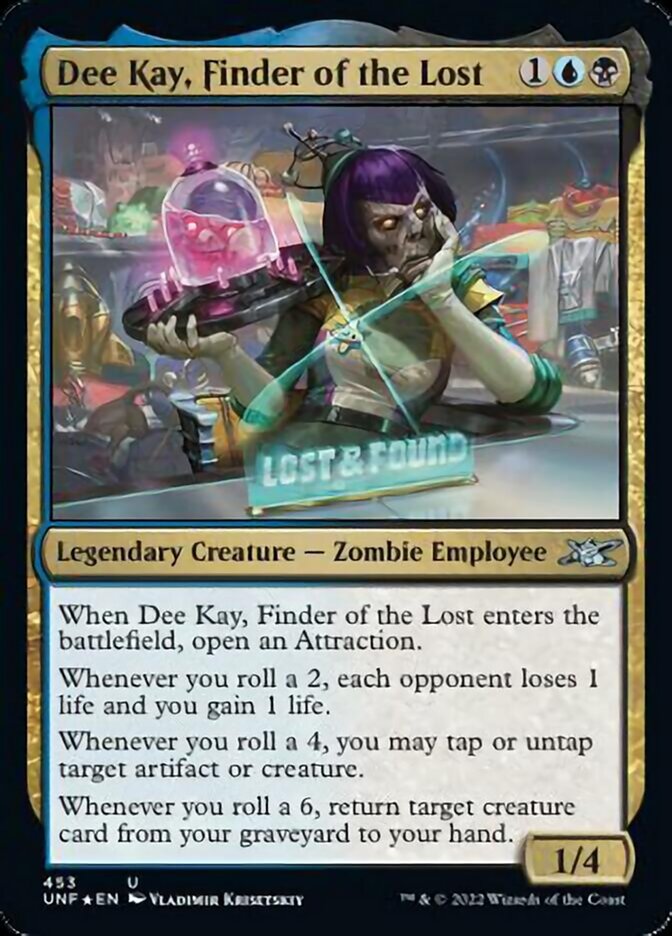 Dee Kay, buscadora de los perdidos (Galaxy Foil) [Unfinity] 