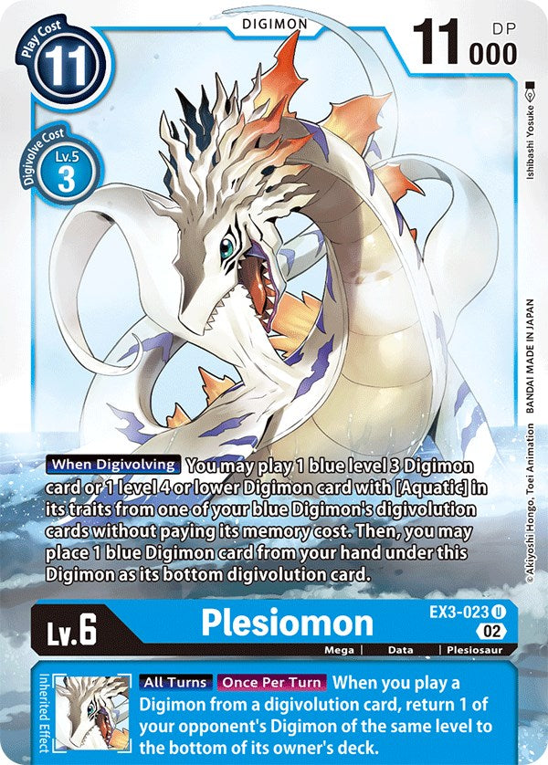 Plesiomon [EX3-023] [Rugido dracónico] 