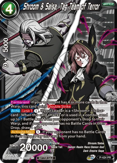 Shroom &amp; Salsa, Tag Team of Terror (Championship Pack 2022 Vol.2) (P-424) [Tarjetas de promoción] 