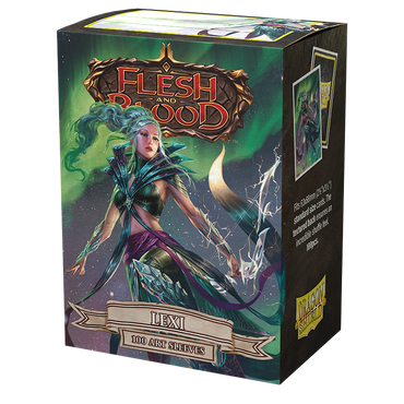 Dragon Shield: Fundas artísticas estándar de 100 ct - Carne y sangre (Lexi) 